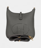 HMEvelyne III PM Gris Meyer Clemence Gold Hardware