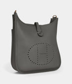 HMEvelyne III PM Gris Meyer Clemence Gold Hardware