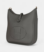 HMEvelyne III PM Gris Meyer Clemence Gold Hardware