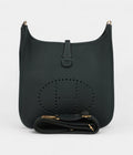 HMEvelyne III PM Vert Fonce Clemence Gold Hardware