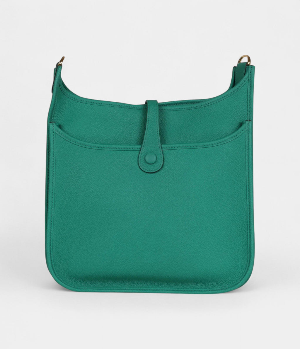 HMEvelyne III PM Vert Jade Clemence Gold Hardware