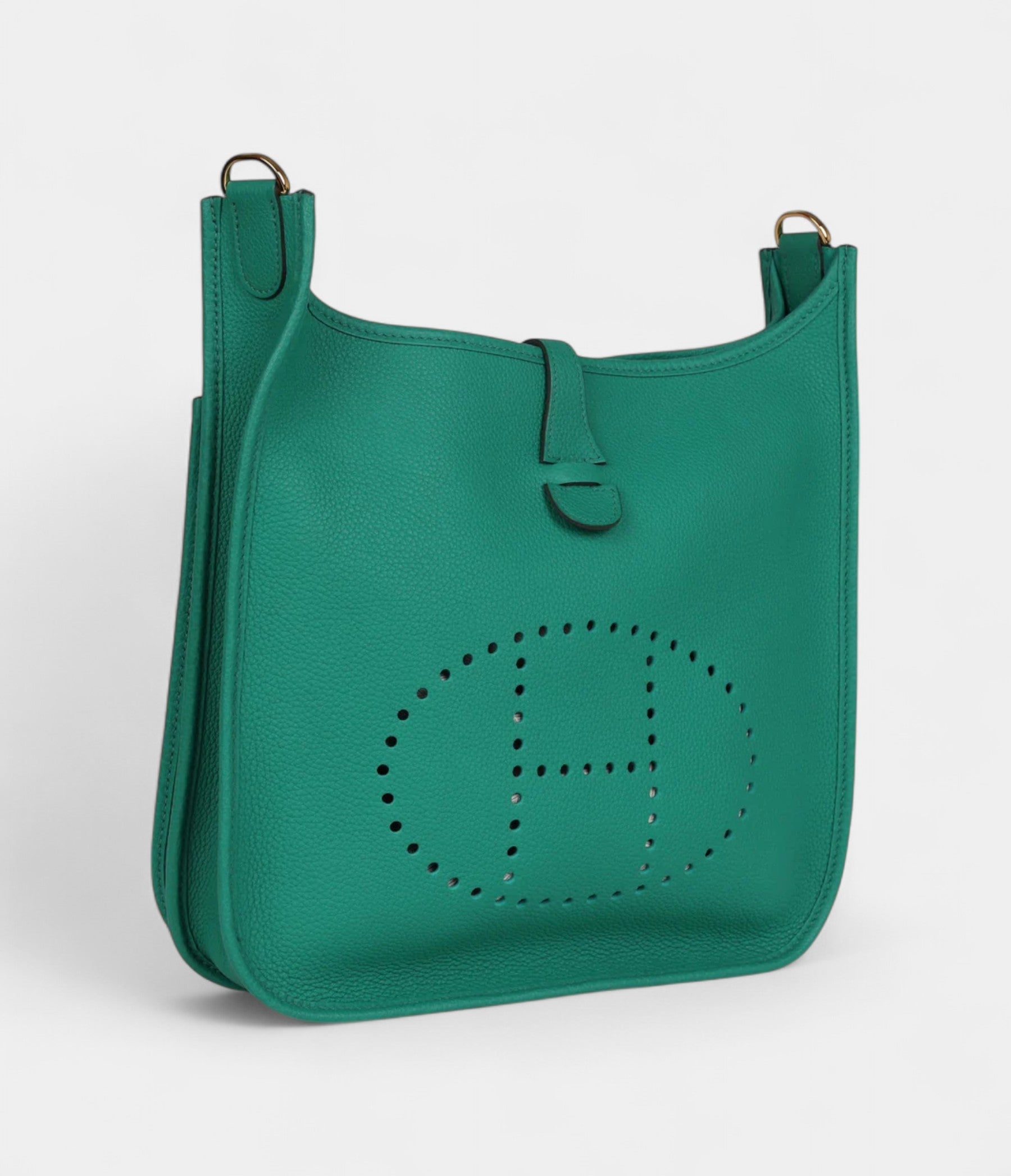 HMEvelyne III PM Vert Jade Clemence Gold Hardware