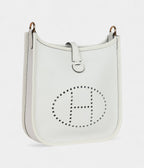 HMEvelyne New White Clemence Gold Hardware