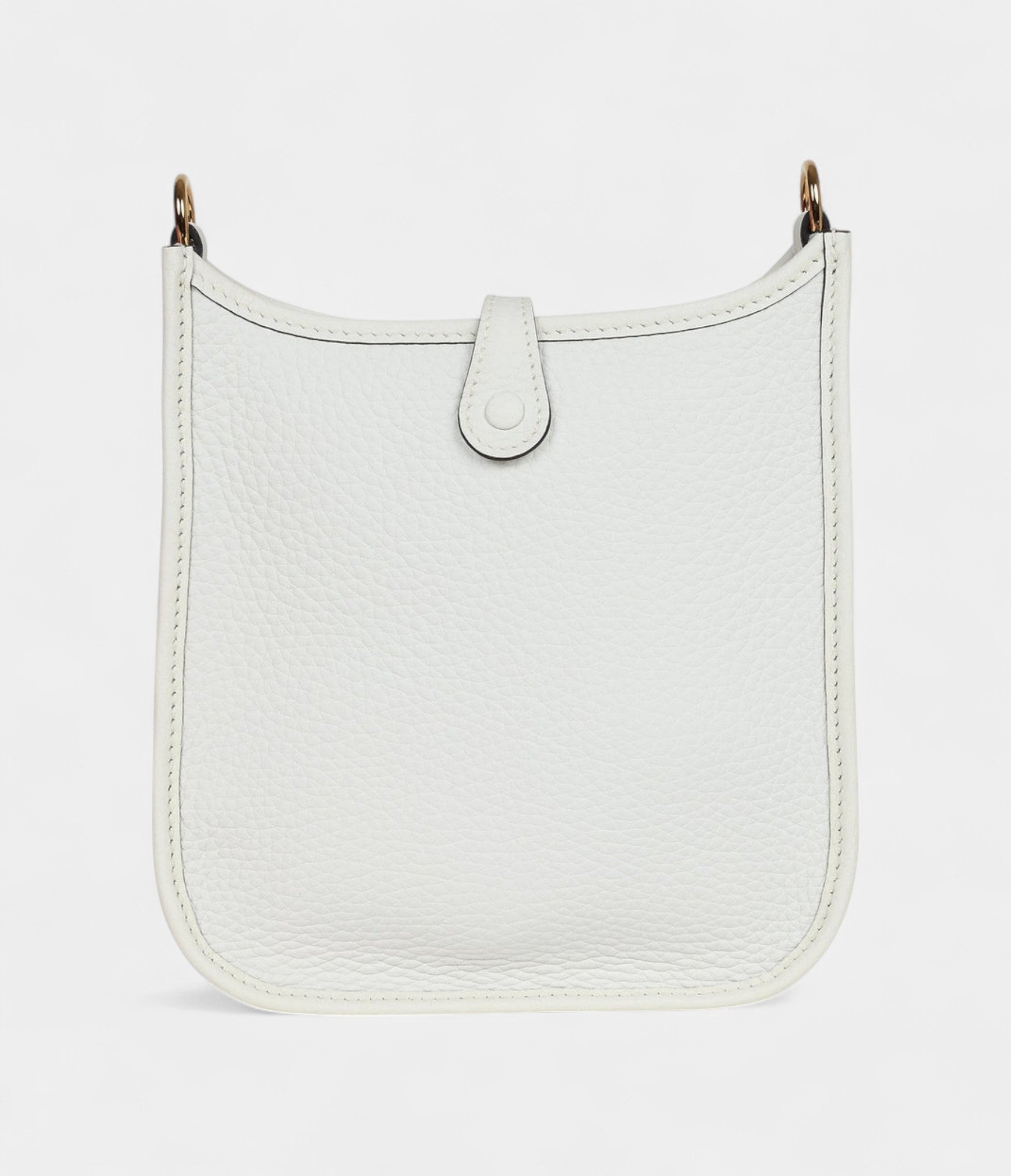 HMEvelyne New White Clemence Gold Hardware
