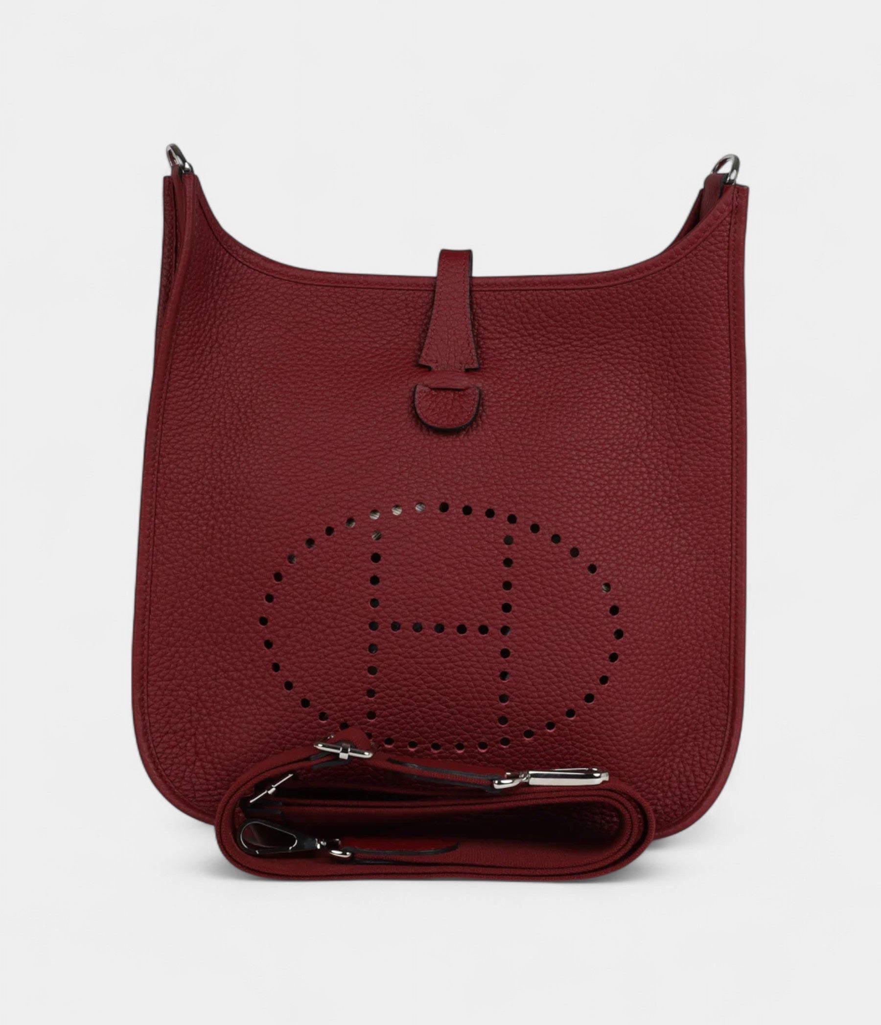 HMEvelyne PM Rouge H Clemence Palladium Hardware