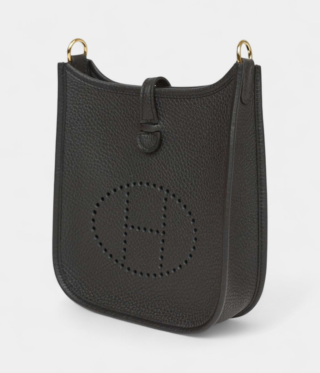 HMEvelyne TPM Black Clemence Gold Hardware