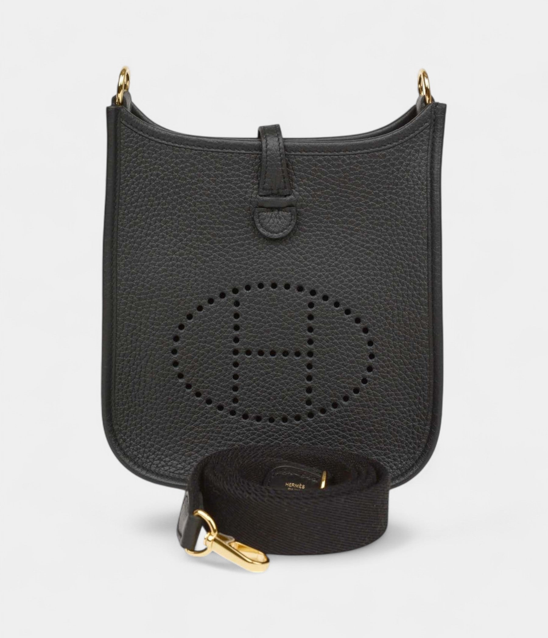 HMEvelyne TPM Black Clemence Gold Hardware