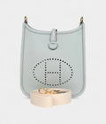 HMEvelyne TPM Bleu Pale Clemence Palladium Hardware