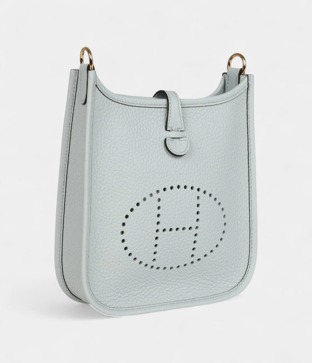 HMEvelyne TPM Bleu Pale Clemence Palladium Hardware