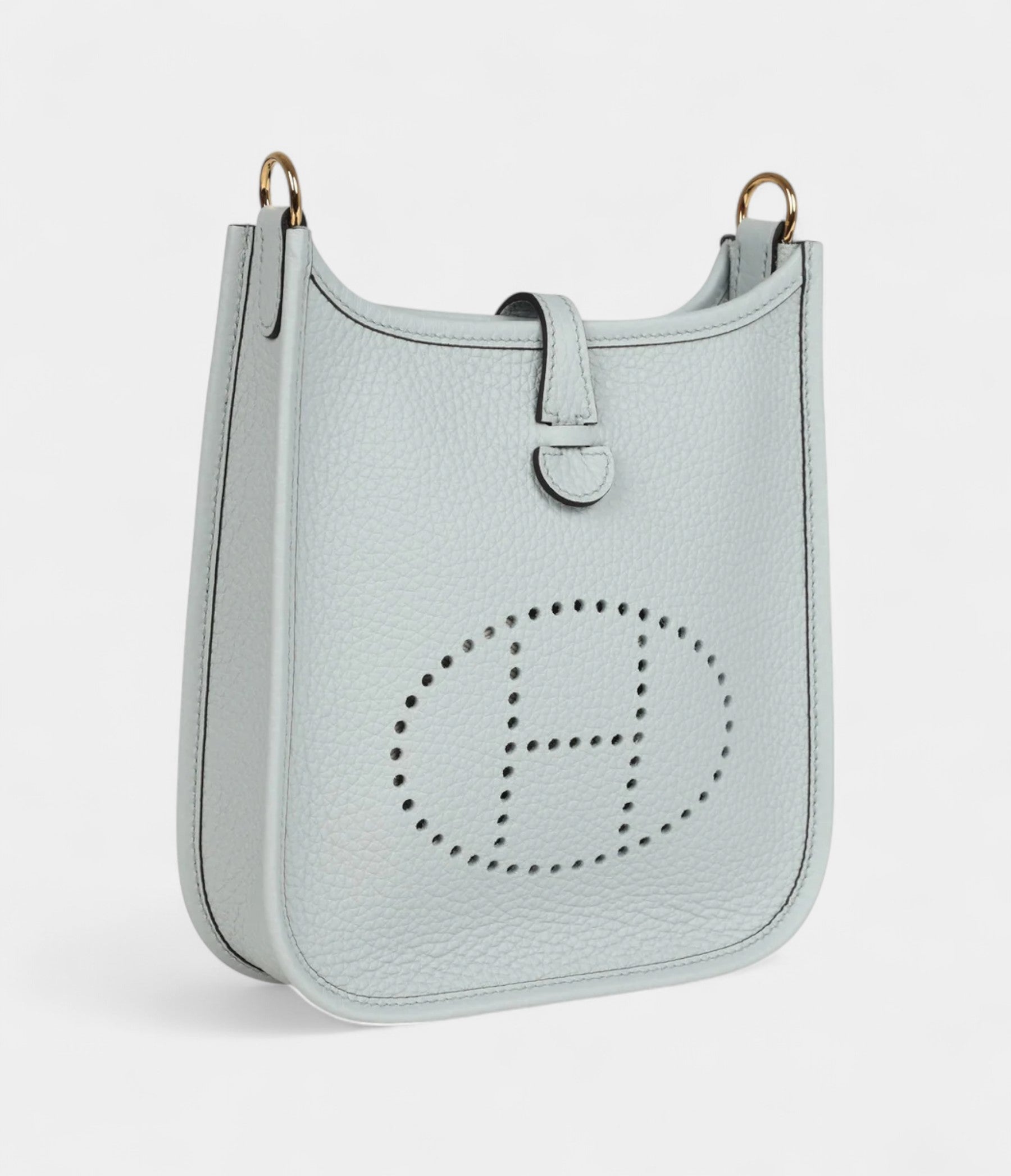 HMEvelyne TPM Bleu Pale Clemence Palladium Hardware