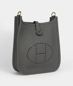 HMEvelyne TPM Gris Meyer Clemence Gold Hardware