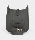 HMEvelyne TPM Gris Meyer Clemence Gold Hardware