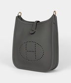 HMEvelyne TPM Gris Meyer Clemence Gold Hardware