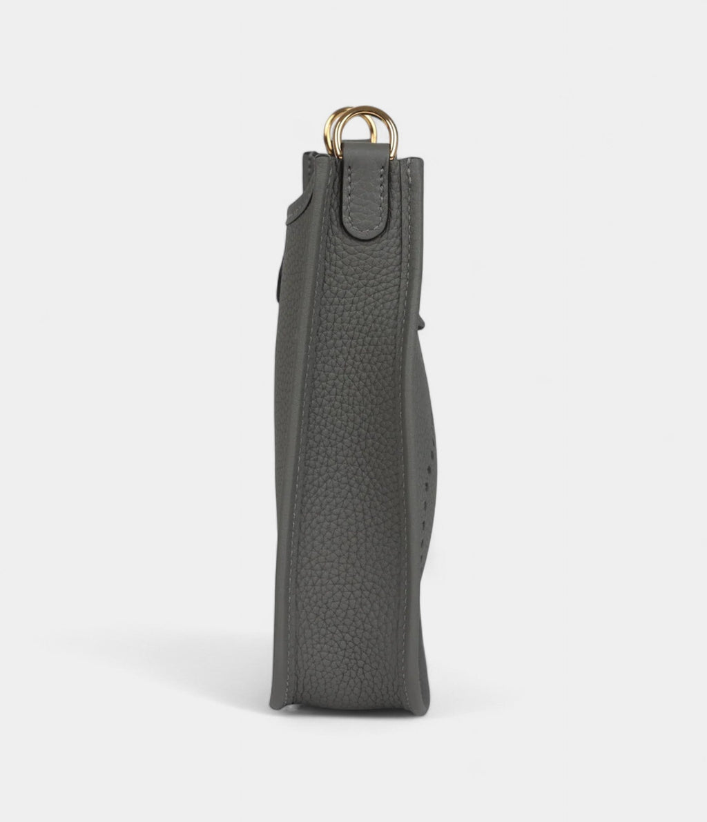 HMEvelyne TPM Gris Meyer Clemence Gold Hardware