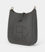 HMEvelyne TPM Gris Meyer Clemence Gold Hardware