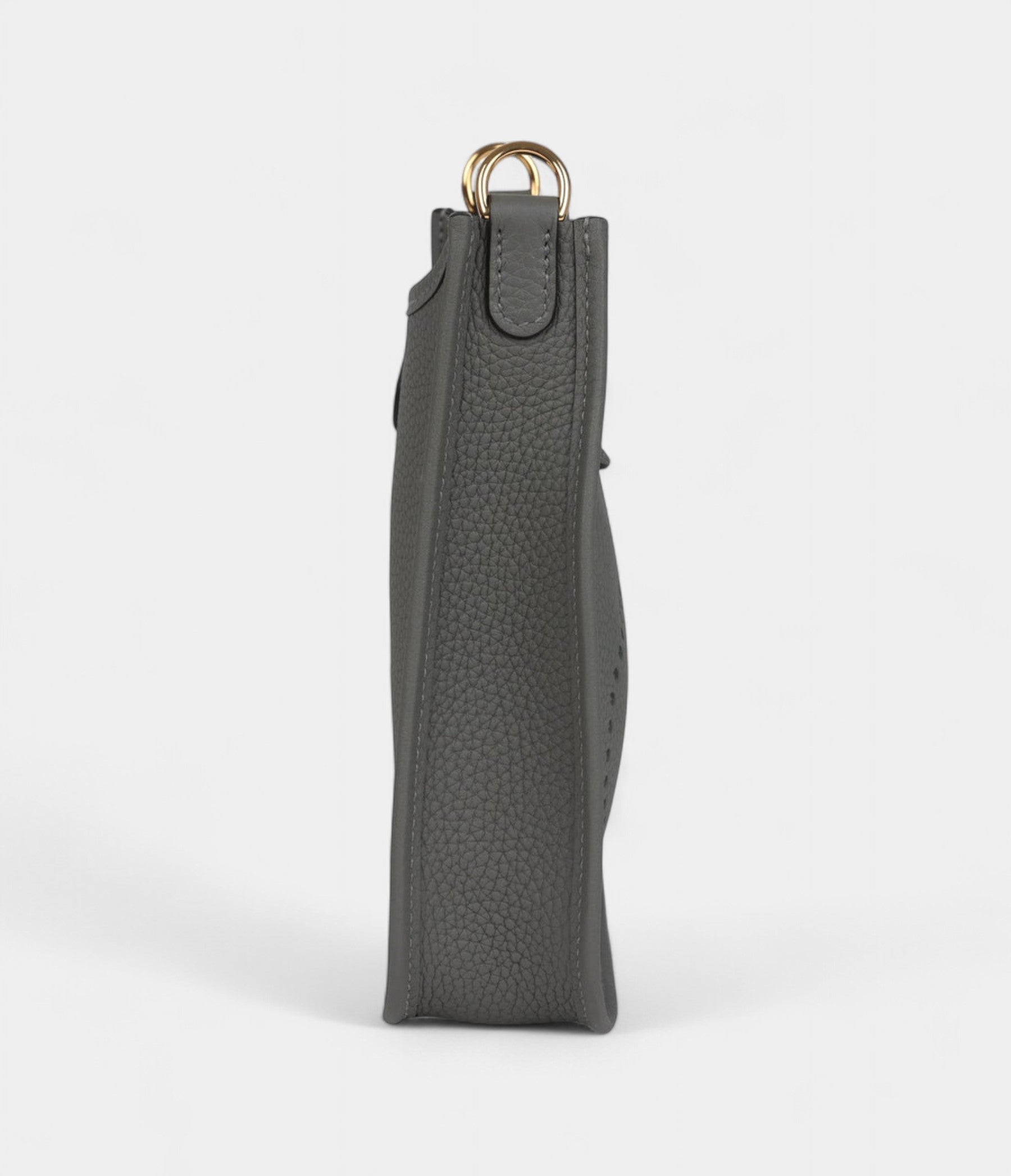 HMEvelyne TPM Gris Meyer Clemence Gold Hardware