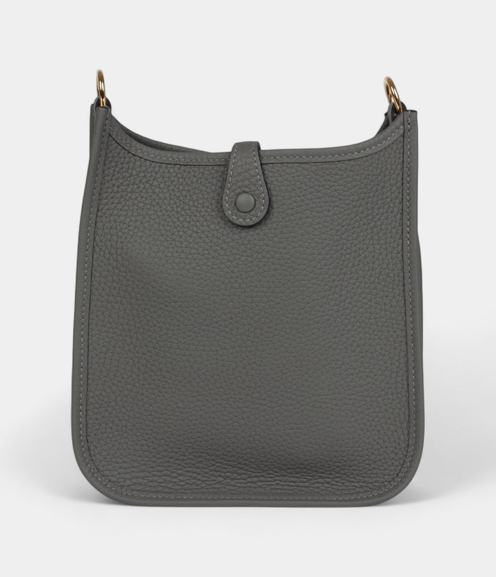 HMEvelyne TPM Gris Meyer Clemence Gold Hardware