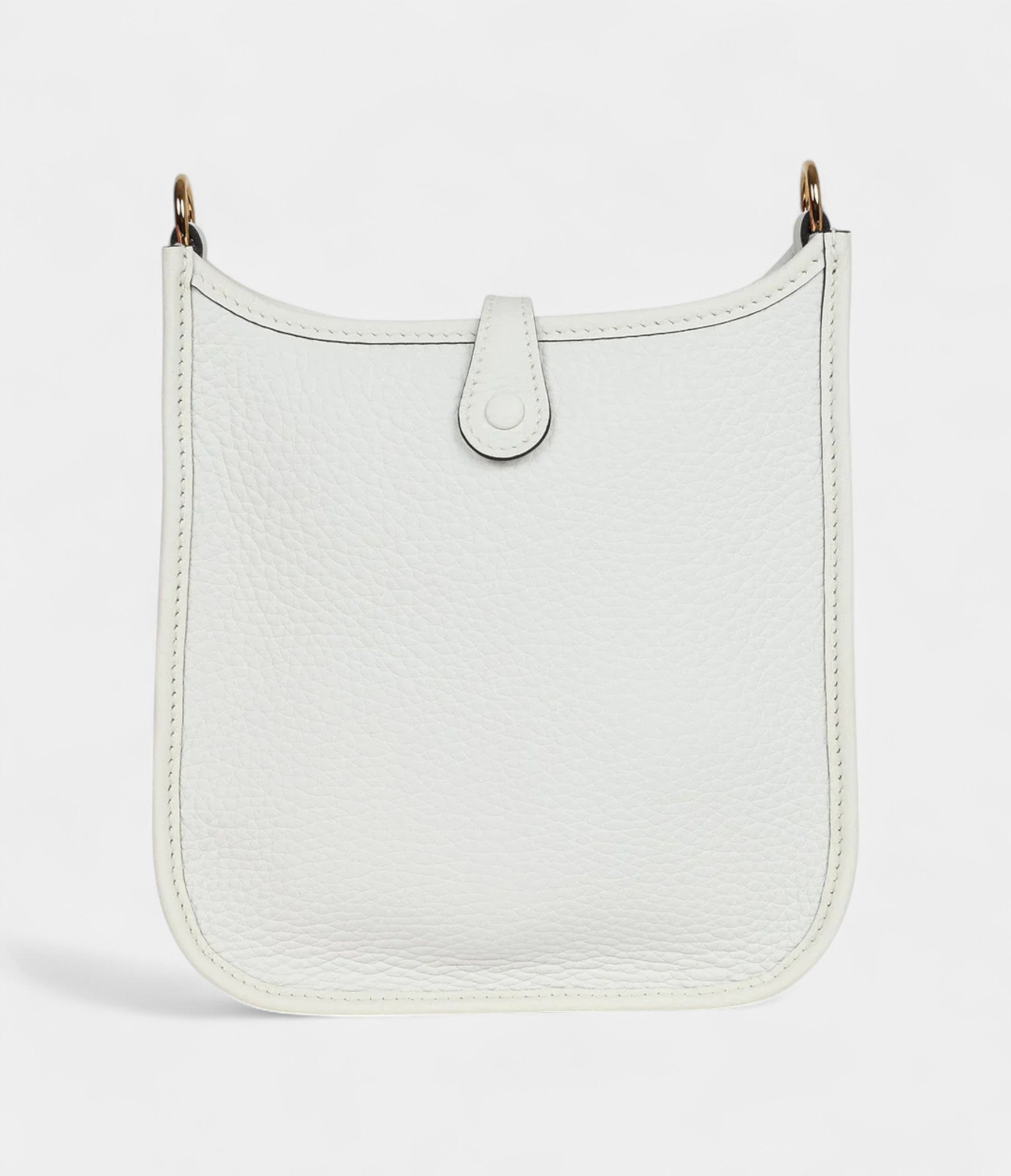 HMEvelyne TPM New White Clemence Gold Hardware
