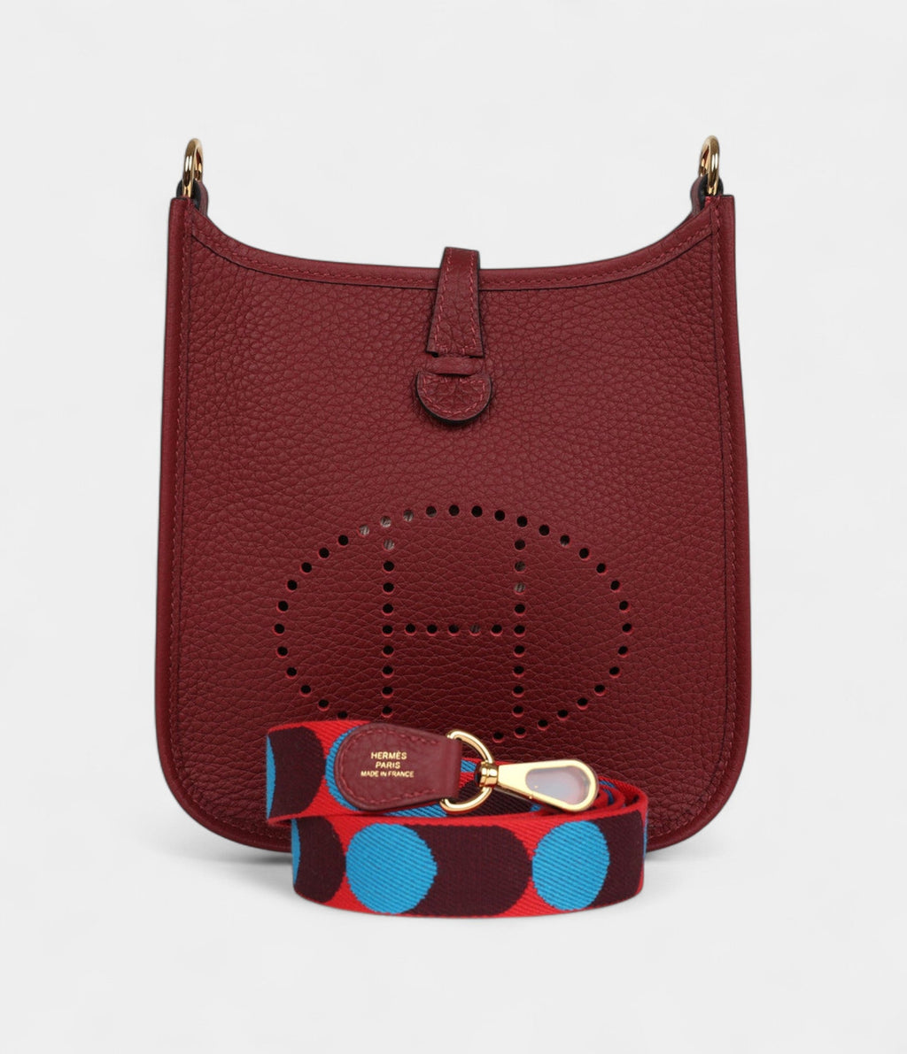HMEvelyne TPM Rouge H Clemence Gold Hardware