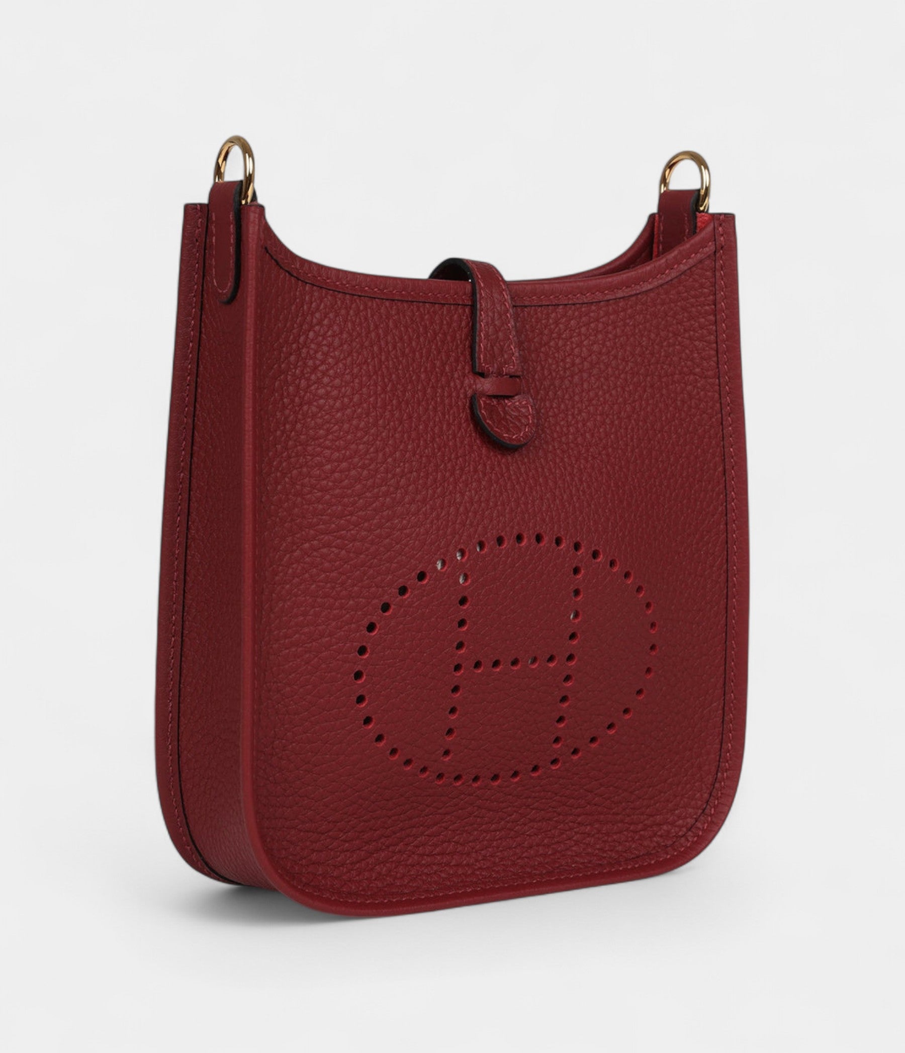 HMEvelyne TPM Rouge H Clemence Gold Hardware