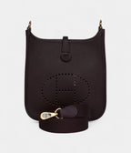 HMEvelyne TPM Rouge Sellier Clemence Gold Hardware