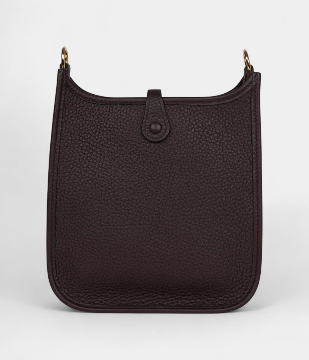HMEvelyne TPM Rouge Sellier Clemence Gold Hardware