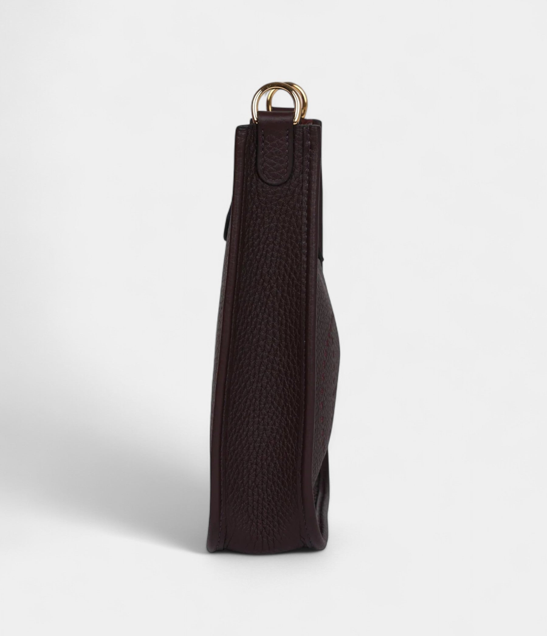 HMEvelyne TPM Rouge Sellier Clemence Gold Hardware