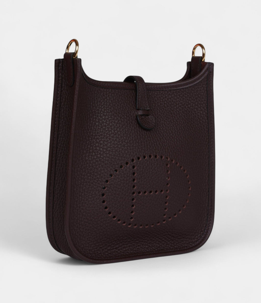 HMEvelyne TPM Rouge Sellier Clemence Gold Hardware