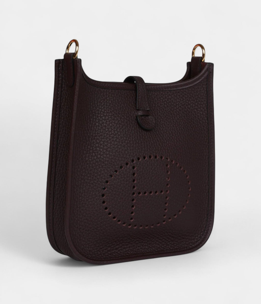 HMEvelyne TPM Rouge Sellier Clemence Gold Hardware