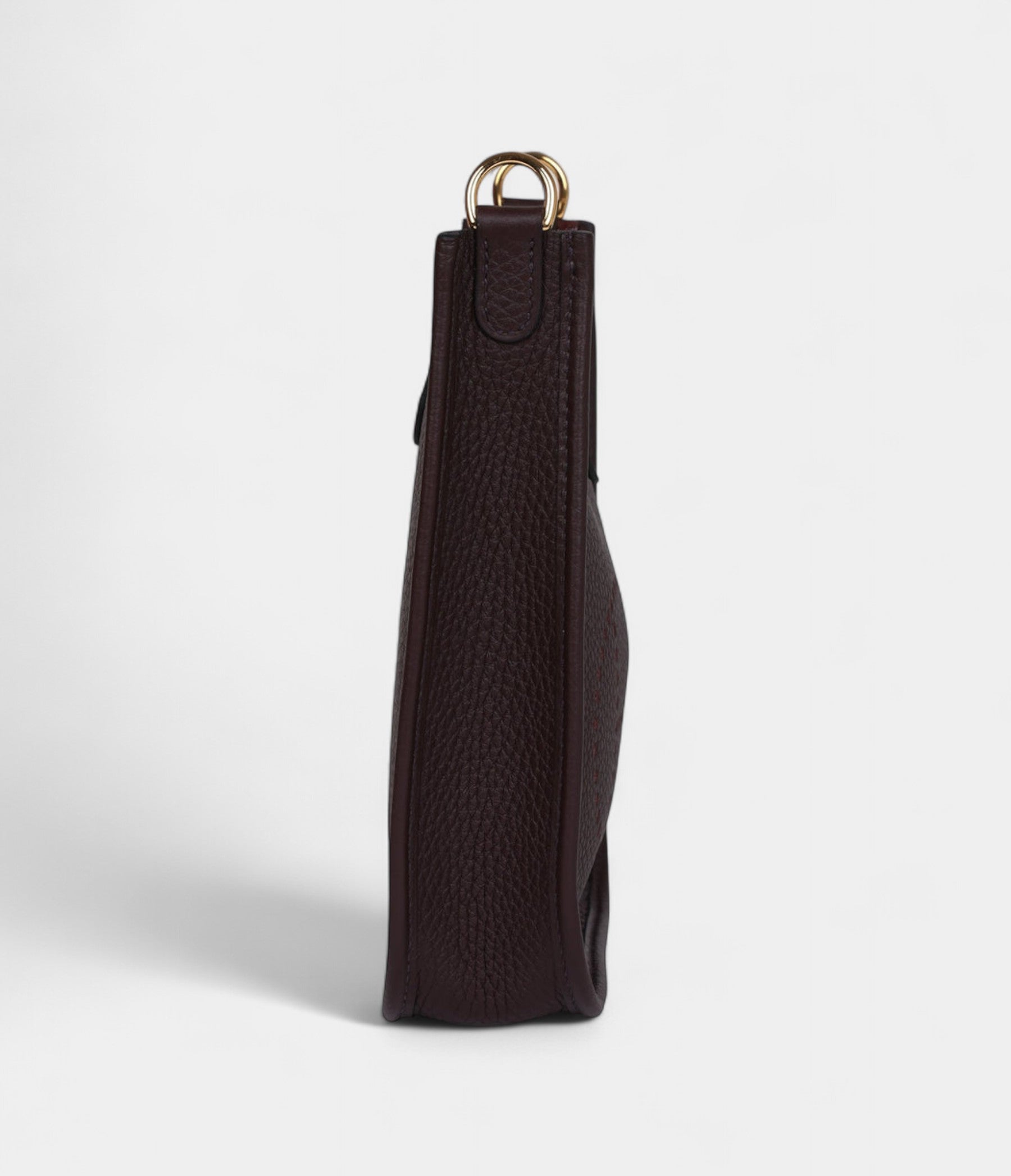 HMEvelyne TPM Rouge Sellier Clemence Gold Hardware