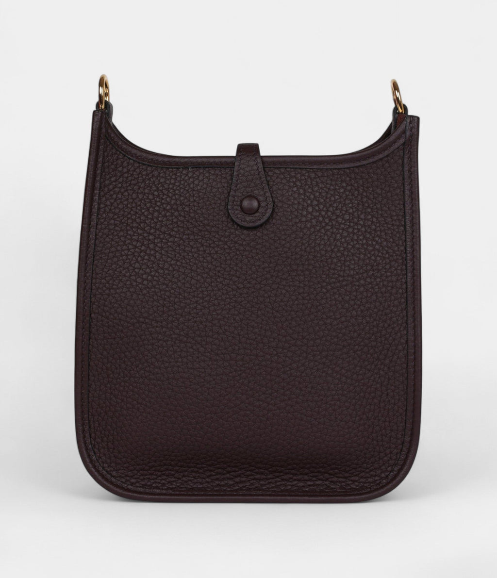 HMEvelyne TPM Rouge Sellier Clemence Gold Hardware