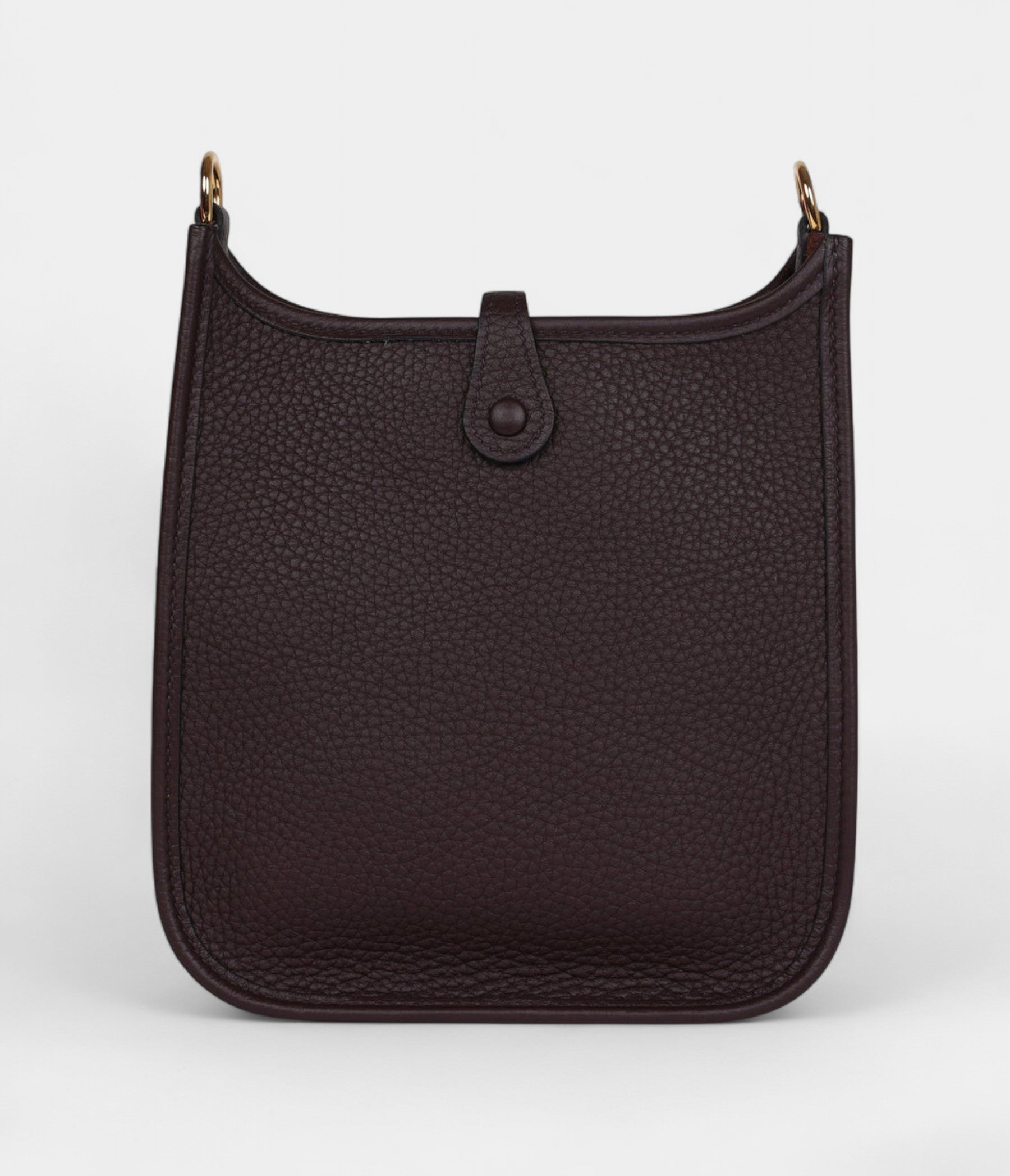 HMEvelyne TPM Rouge Sellier Clemence Gold Hardware