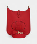 HMEvelyne Vermillon Clemence Gold Hardware