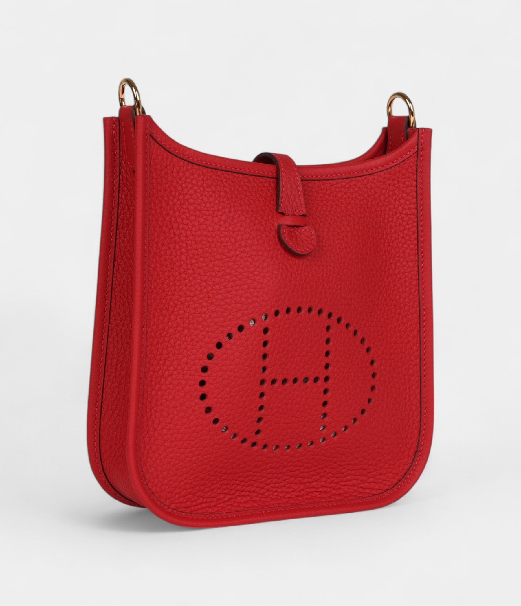 HMEvelyne Vermillon Clemence Gold Hardware