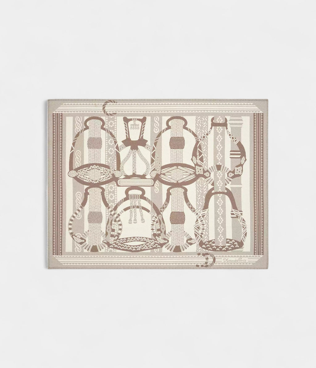 HMFantaisie d’Etriers Wool & Cashmere Blanket
