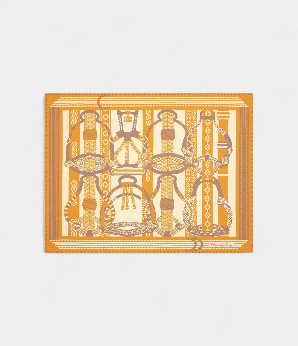 HMFantaisie d’Etriers Wool & Cashmere Blanket