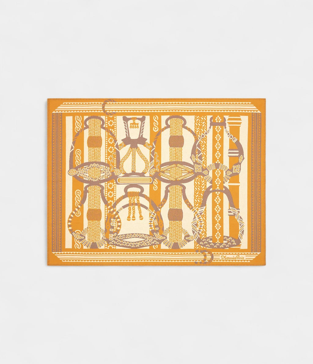 HMFantaisie d’Etriers Wool & Cashmere Dynamic Blanket