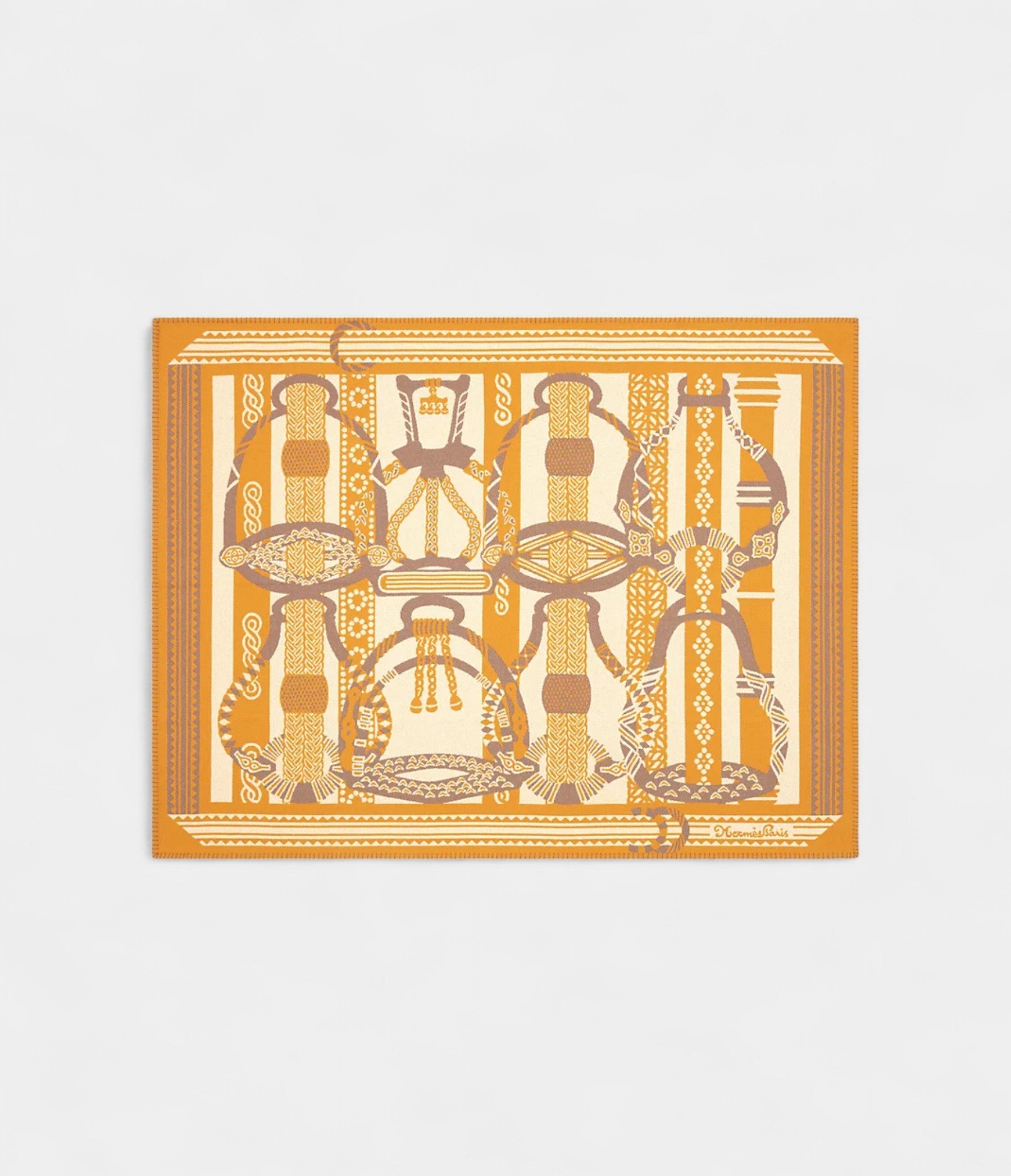 HMFantaisie d’Etriers Wool & Cashmere Dynamic Blanket
