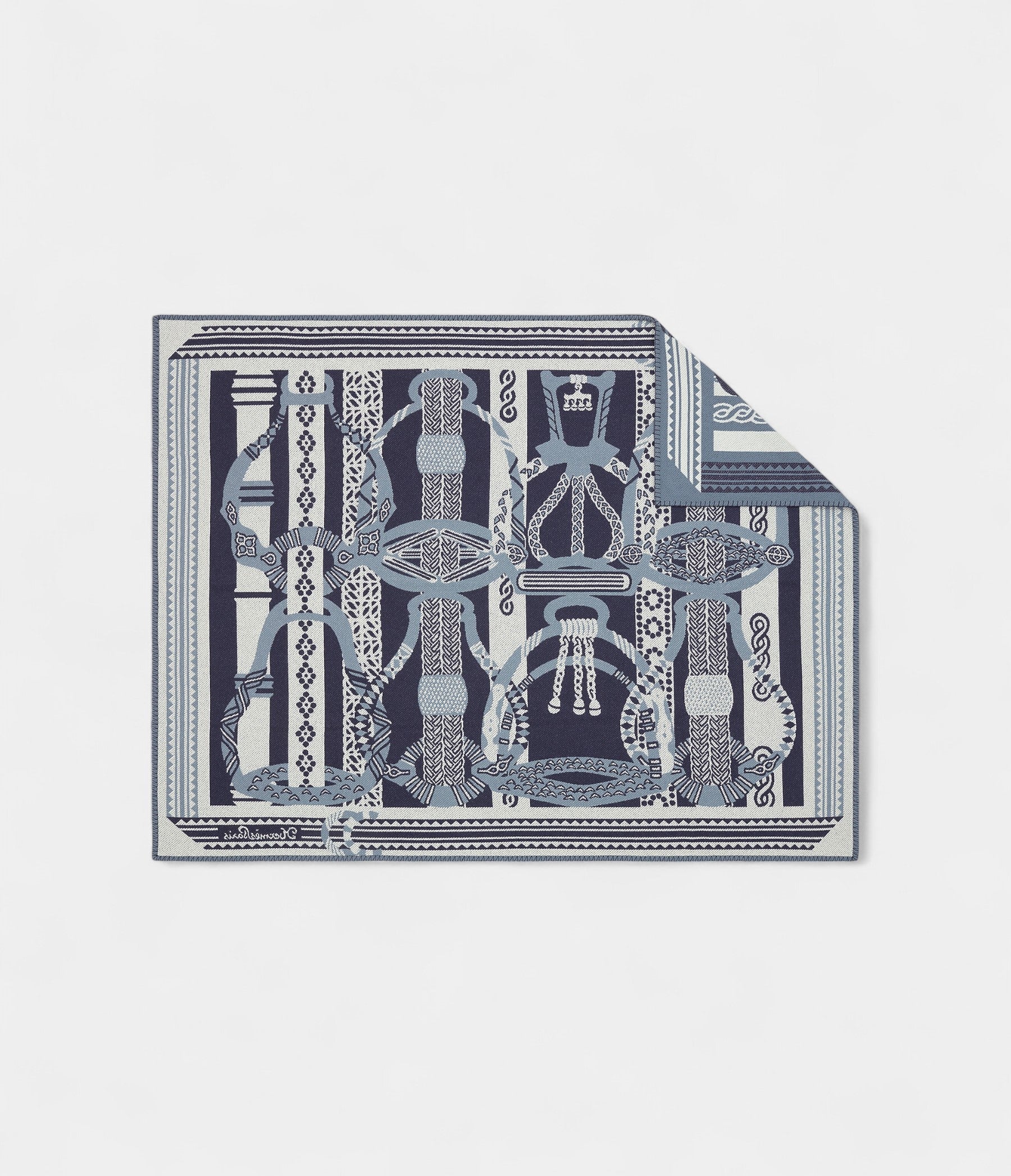 HMFantaisie d’Etriers Wool & Cashmere Dynamic Blanket