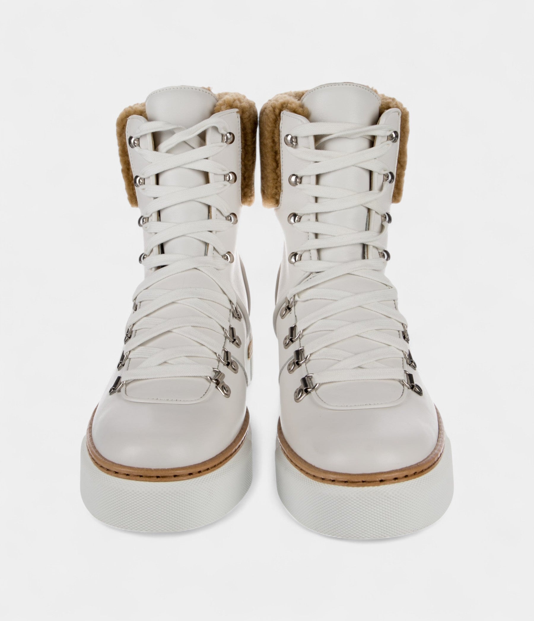 HMFlocon Leather Lace-Up Boots Rugged Sophistication Timeless Craftsmanship