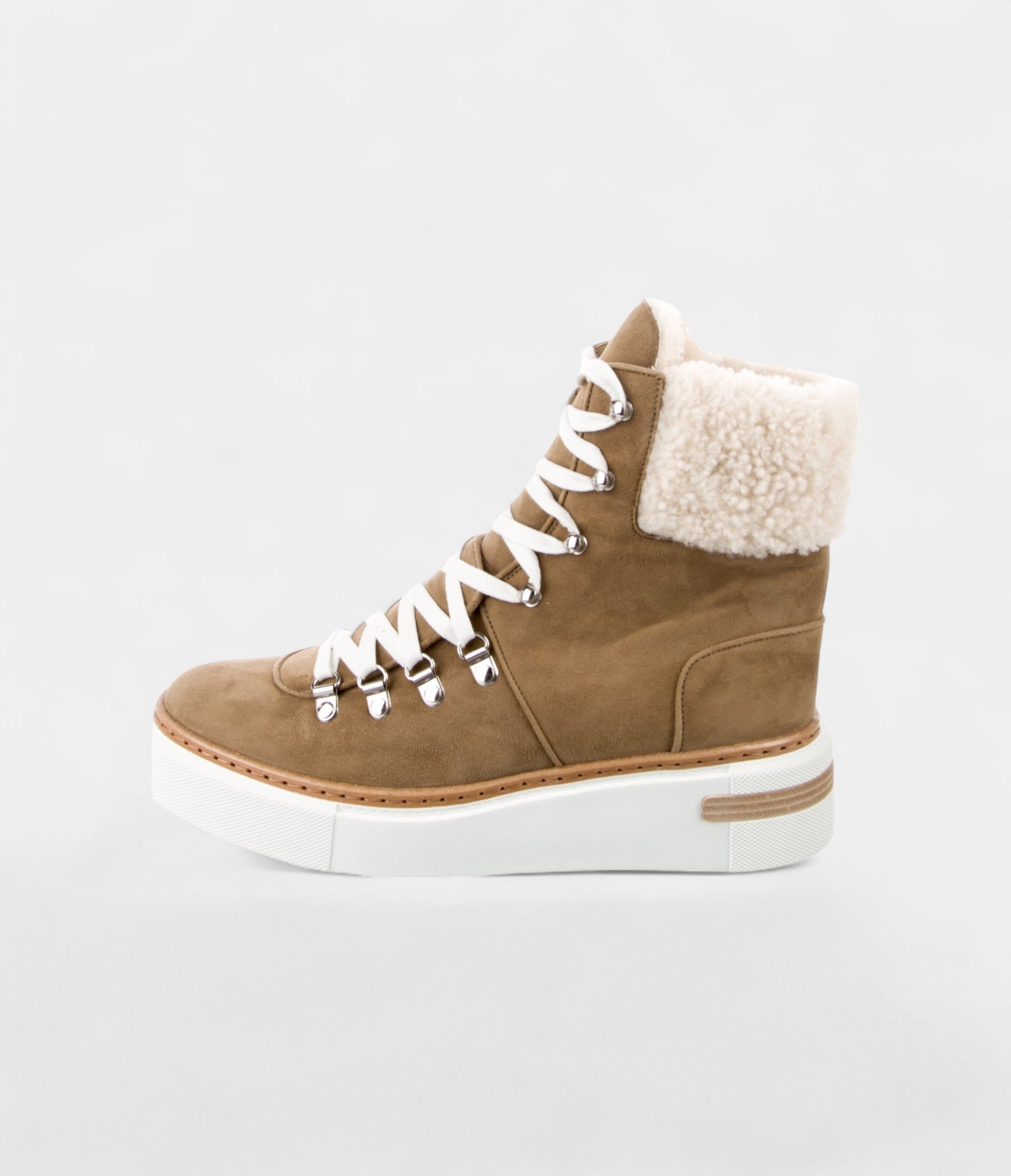 HMFlocon Shearling Snow Boots Luxe Warmth Winter-Ready Elegance