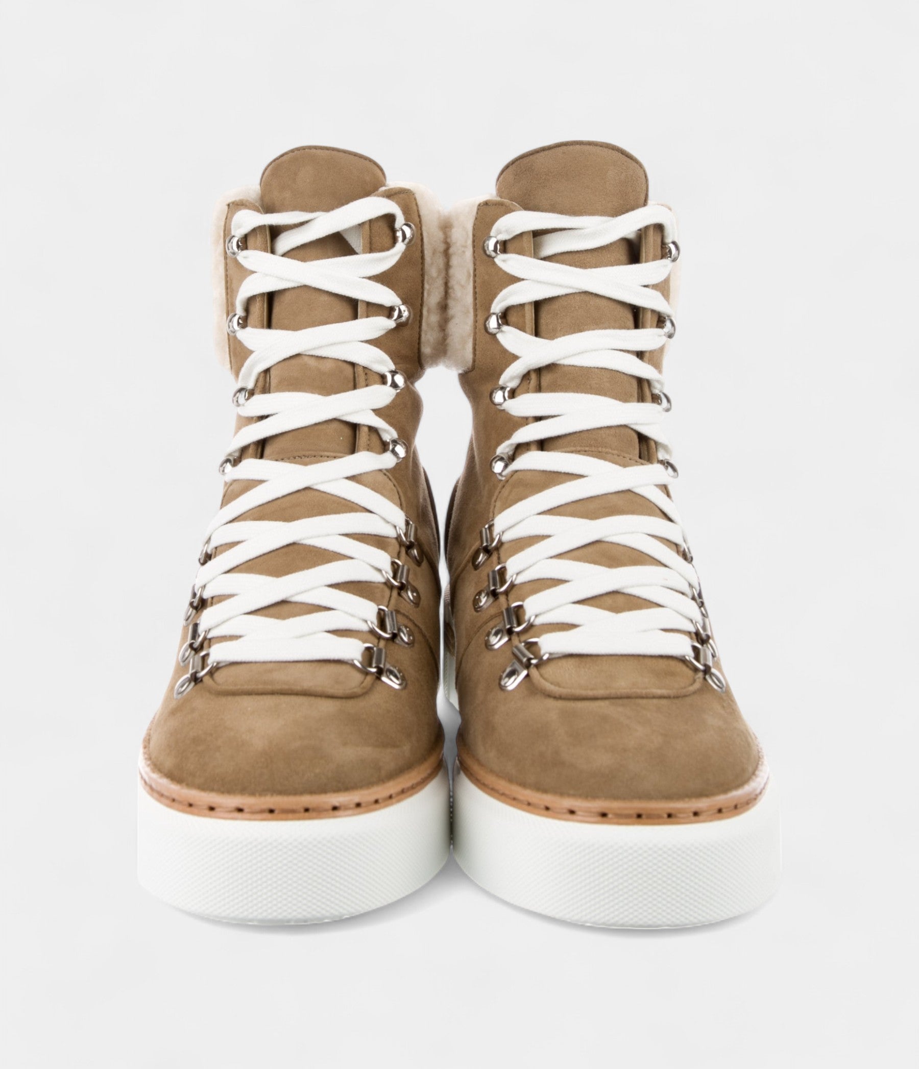 HMFlocon Shearling Snow Boots Luxe Warmth Winter-Ready Elegance
