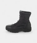 HMFresh H Logo Combat Boots Bold Utility Signature Elegance