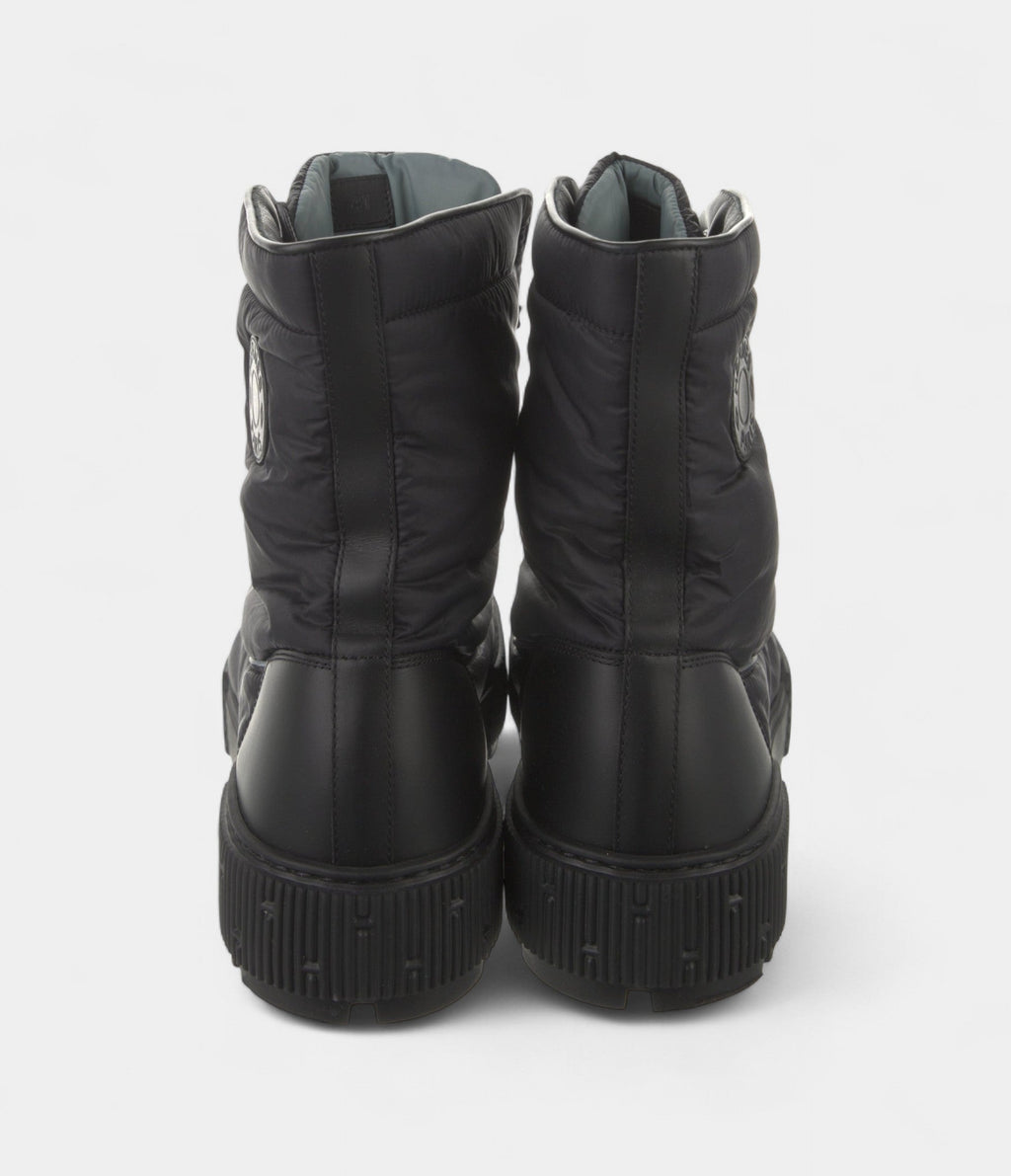 HMFresh H Logo Combat Boots Bold Utility Signature Elegance