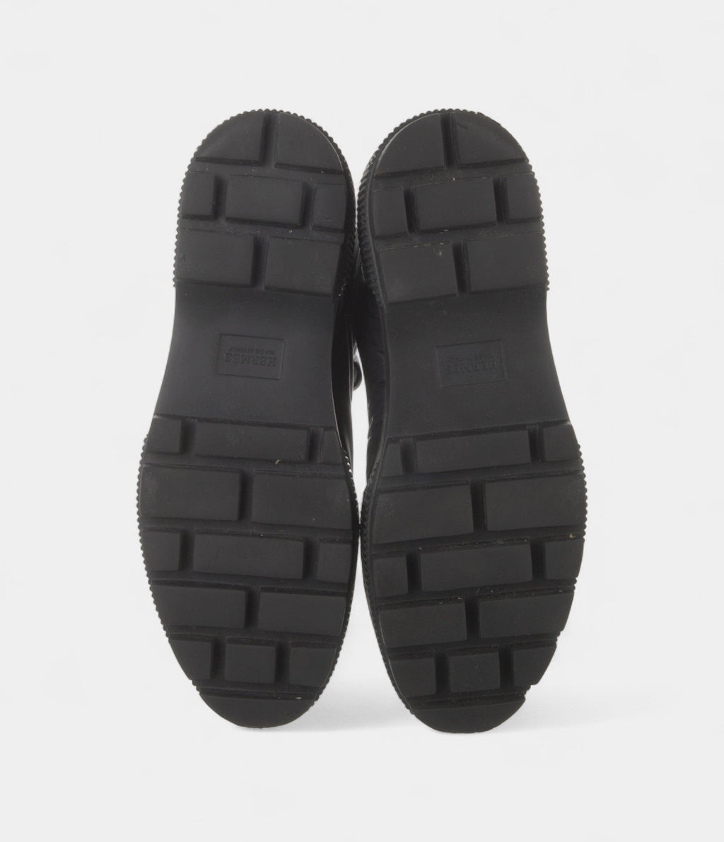 HMFresh H Logo Combat Boots Bold Utility Signature Elegance