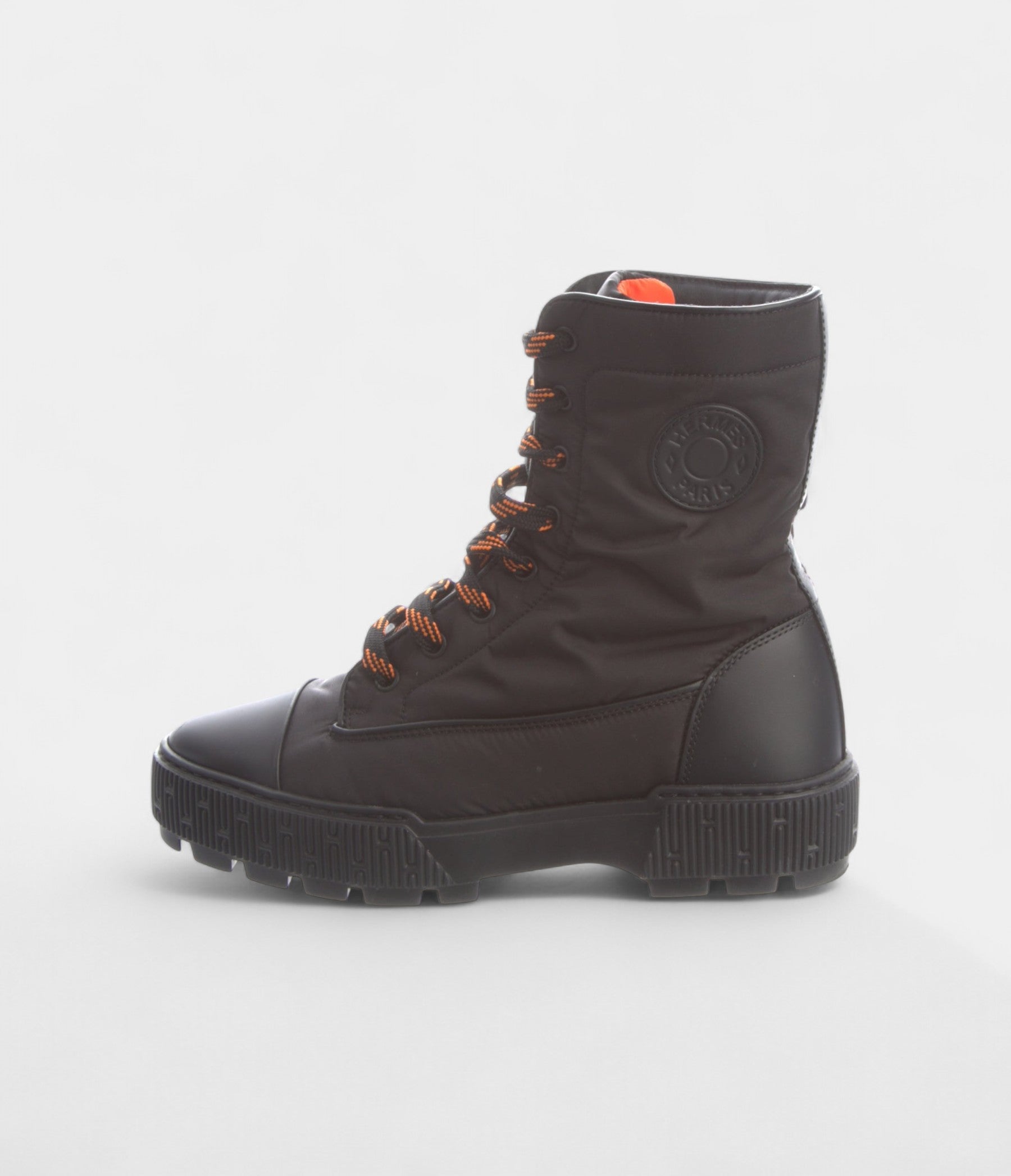 HMFresh H Logo Combat Boots Signature Strength Effortless Luxury
