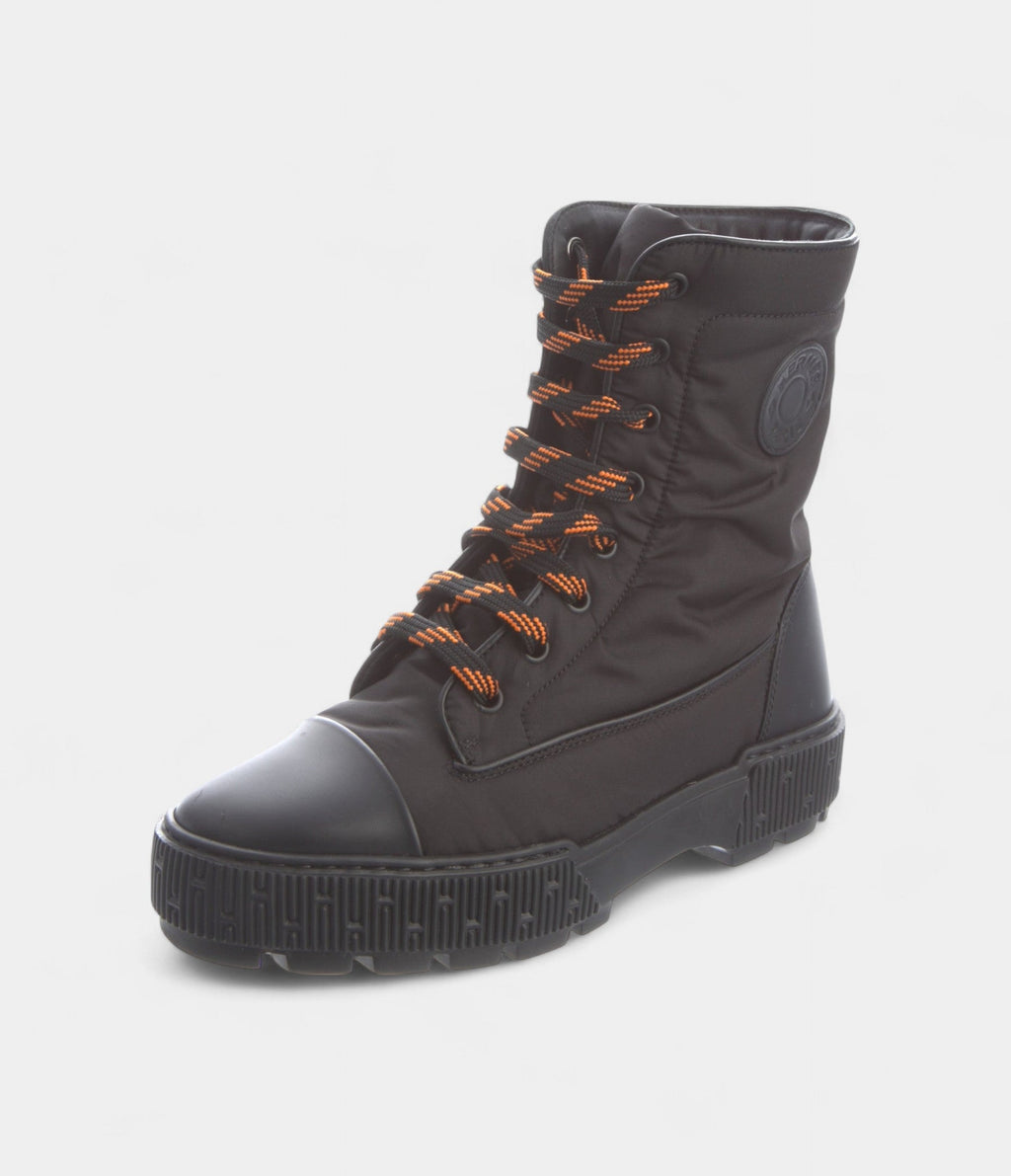 HMFresh H Logo Combat Boots Signature Strength Effortless Luxury