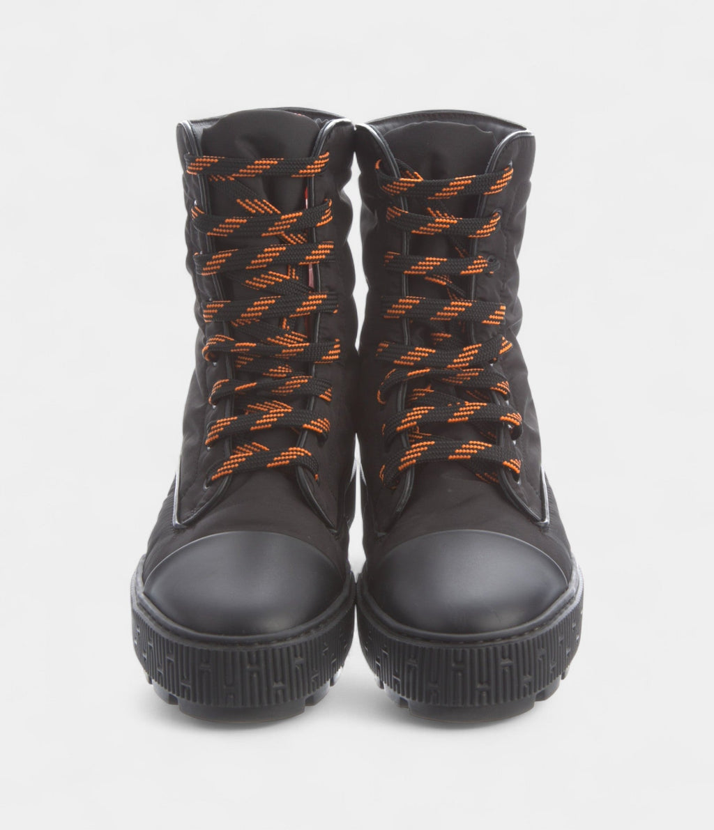 HMFresh H Logo Combat Boots Signature Strength Effortless Luxury