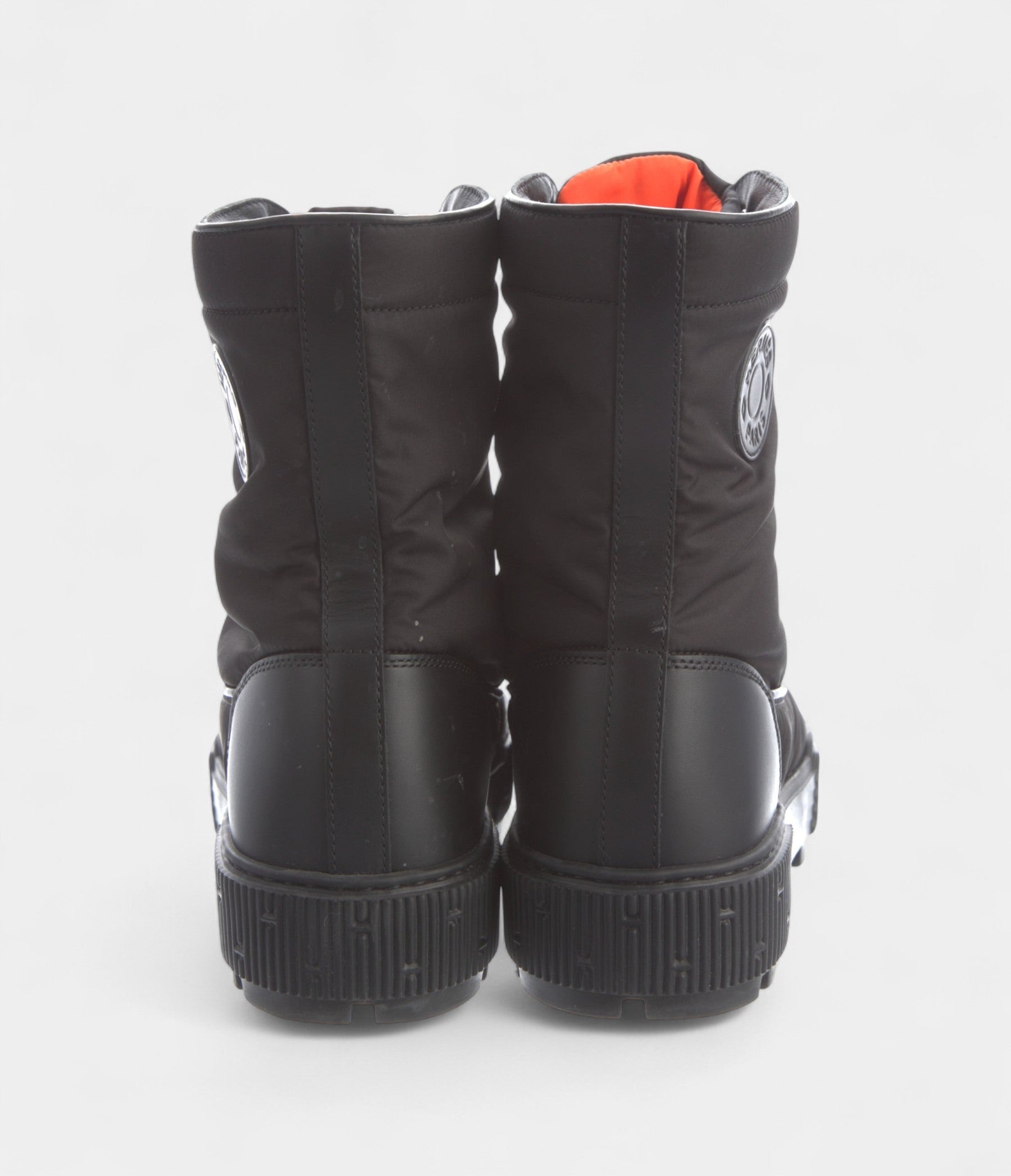HMFresh H Logo Combat Boots Signature Strength Effortless Luxury