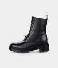 HMFunk Leather Combat Boots Bold Style Meets Exceptional Craftsmanship